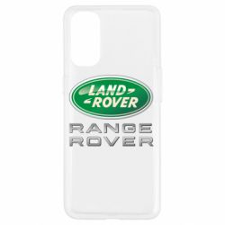 Чехол для Oppo Reno 4 Range Rover Logo Metalic - PrintSalon