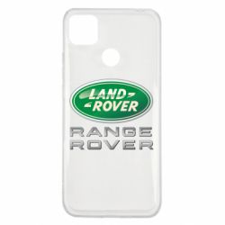 Чехол для Xiaomi Redmi 9c Range Rover Logo Metalic - PrintSalon