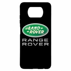 Чехол для Xiaomi Poco X3 Range Rover Logo Metalic - PrintSalon