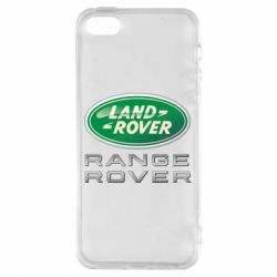 Чехол для iPhone5/5S/SE Range Rover Logo Metalic - PrintSalon