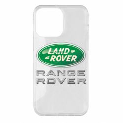 Чехол для iPhone 14 Pro Max Range Rover Logo Metalic - PrintSalon
