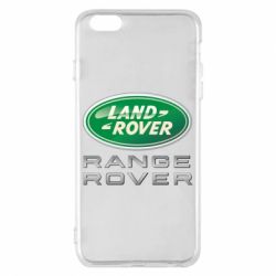 Чехол для iPhone 6 Plus/6S Plus Range Rover Logo Metalic - PrintSalon