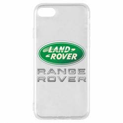 Чехол для iPhone 8 Range Rover Logo Metalic - PrintSalon