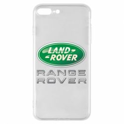 Чехол для iPhone 8 Plus Range Rover Logo Metalic - PrintSalon