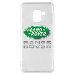 Чехол для Samsung A8 2018 Range Rover Logo Metalic - PrintSalon