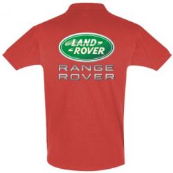 Мужское поло Range Rover Logo Metalic - PrintSalon