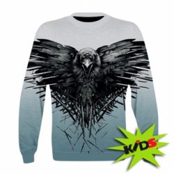 Детский 3D свитшот Raven - PrintSalon