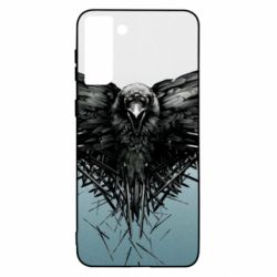Чехол для Samsung S21 Ultra Raven - PrintSalon