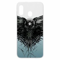 Чехол для Samsung A30 Raven - PrintSalon
