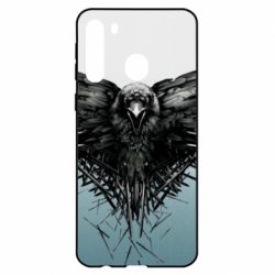 Чехол для Samsung A21 Raven - PrintSalon