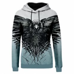 Жіноче 3D худі Raven