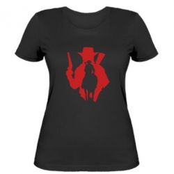 Женская футболка RDR silhouette - PrintSalon