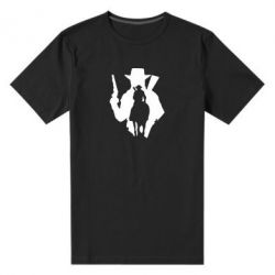 Мужская футболка премиум RDR silhouette - PrintSalon