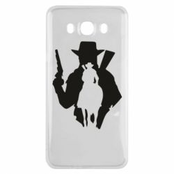 Чехол для Samsung J7 2016 RDR silhouette - PrintSalon
