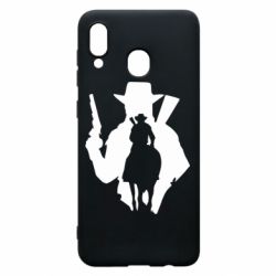 Чехол для Samsung A20 RDR silhouette - PrintSalon