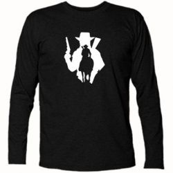 Футболка с длинным рукавом RDR silhouette - PrintSalon