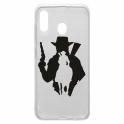 Чехол для Samsung A30 RDR silhouette - PrintSalon