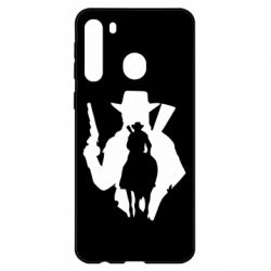 Чехол для Samsung A21 RDR silhouette - PrintSalon