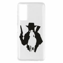 Чехол для Huawei P Smart 2021 RDR silhouette - PrintSalon