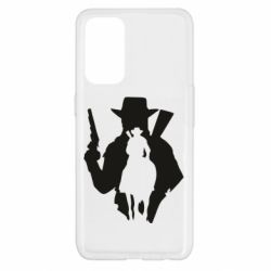Чехол для Oppo Reno 5 4G RDR silhouette - PrintSalon