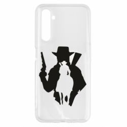 Чехол для Realme 6 RDR silhouette - PrintSalon