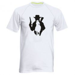 Мужская футболка для спорта RDR silhouette - PrintSalon