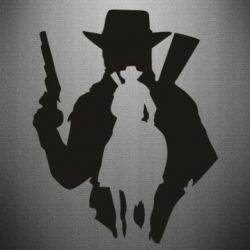 Наклейка RDR silhouette