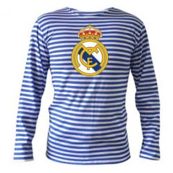 Тельняшка с длинным рукавом Real Madrid - PrintSalon