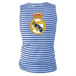 Майка-тельняшка Real Madrid - PrintSalon