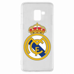 Чехол для Samsung A8+ 2018 Real Madrid - PrintSalon