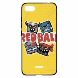 Чехол для Xiaomi Redmi 6A Red ball characters