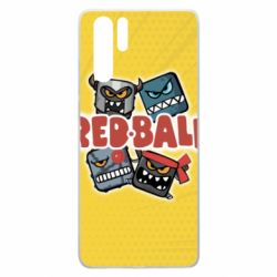 Чохол для Huawei P30 Pro Red ball characters - PrintSalon
