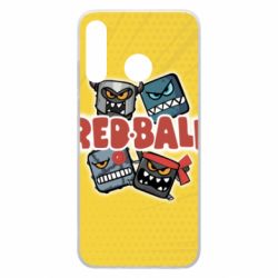 Чохол для Huawei P30 Lite Red ball characters - PrintSalon