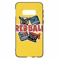 Чохол для Samsung S10e Red ball characters - PrintSalon