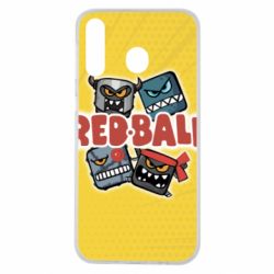 Чохол для Samsung M30 Red ball characters - PrintSalon