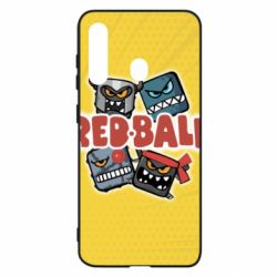 Чохол для Samsung M40 Red ball characters - PrintSalon