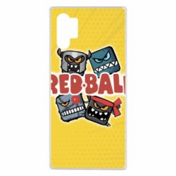 Чохол для Samsung Note 10 Plus Red ball characters - PrintSalon