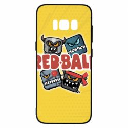 Чохол для Samsung S8 Red ball characters - PrintSalon