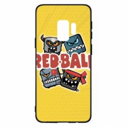 Чохол для Samsung S9 Red ball characters - PrintSalon