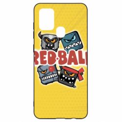 Чохол для Samsung A21s Red ball characters - PrintSalon