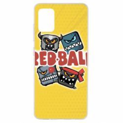 Чохол для Samsung A51 Red ball characters