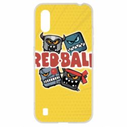 Чохол для Samsung A01 / M01 Red ball characters - PrintSalon