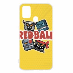 Чохол для Samsung M31 Red ball characters - PrintSalon
