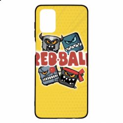 Чохол для Samsung M51 Red ball characters - PrintSalon