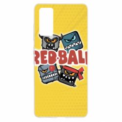 Чохол для Samsung S20 FE Red ball characters - PrintSalon