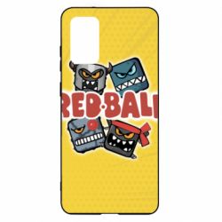 Чохол для Samsung S20+ Red ball characters - PrintSalon