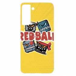 Чохол для Samsung S21 Red ball characters - PrintSalon