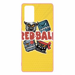 Чохол для Samsung Note 20 Red ball characters - PrintSalon