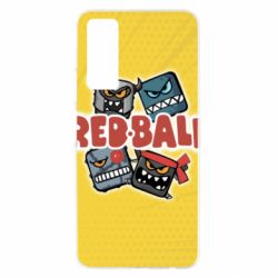 Чохол для Huawei P Smart 2021 Red ball characters - PrintSalon