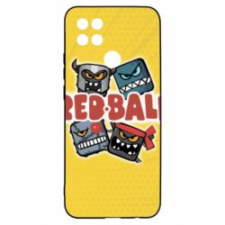 Чохол для Oppo A15s / A15 Red ball characters - PrintSalon